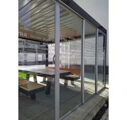 ARTOSI GLASS – sliding frame glazing system
